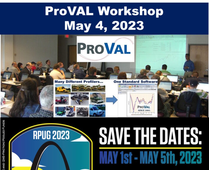News - ProVAL: View and Analyze Pavement Profiles